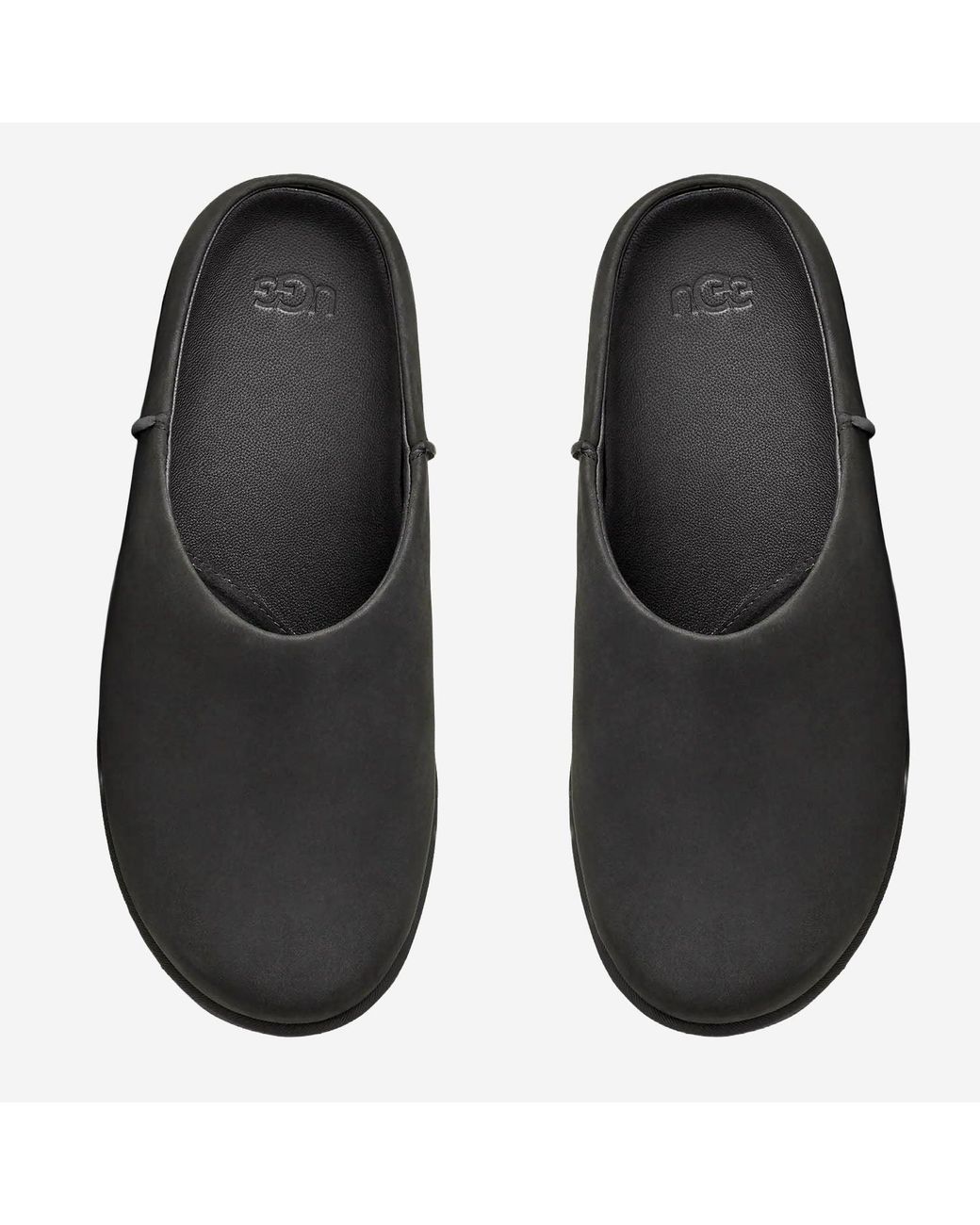 Ugg Black Otzo Leather Clogs