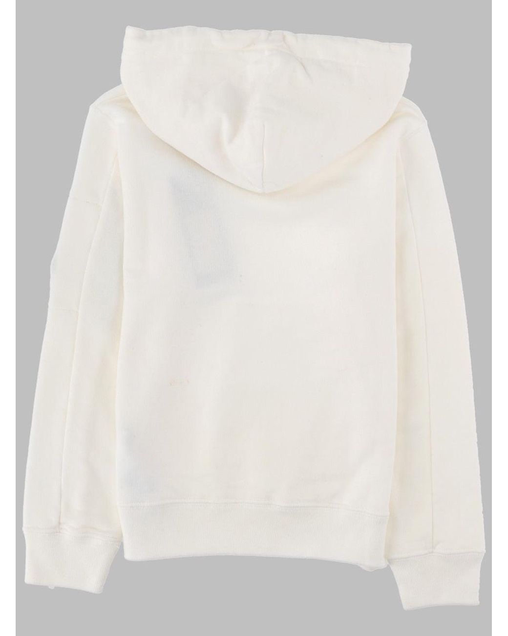 C P Company White Sweatshirts Sweat Hooded