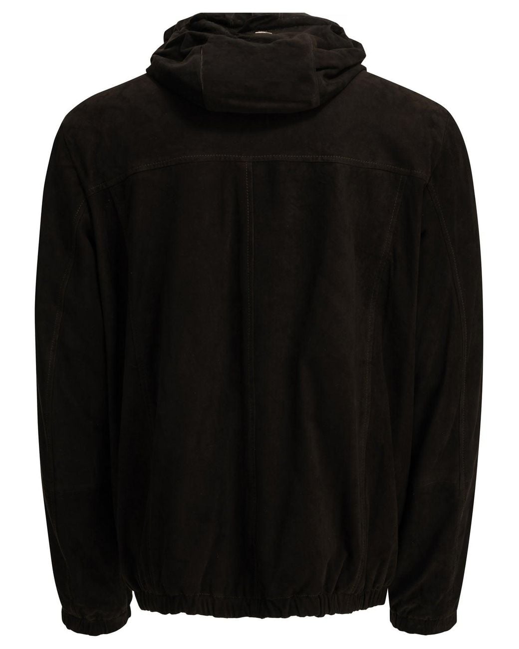 Herno Black Suede Jacket