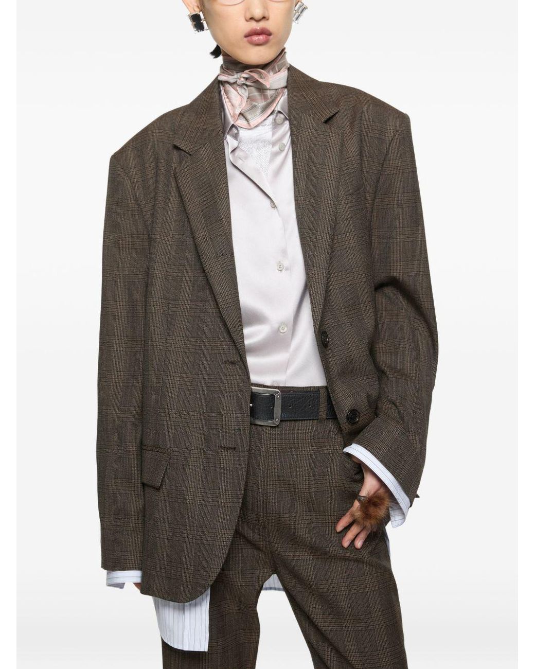 Acne Brown Wool Jacket