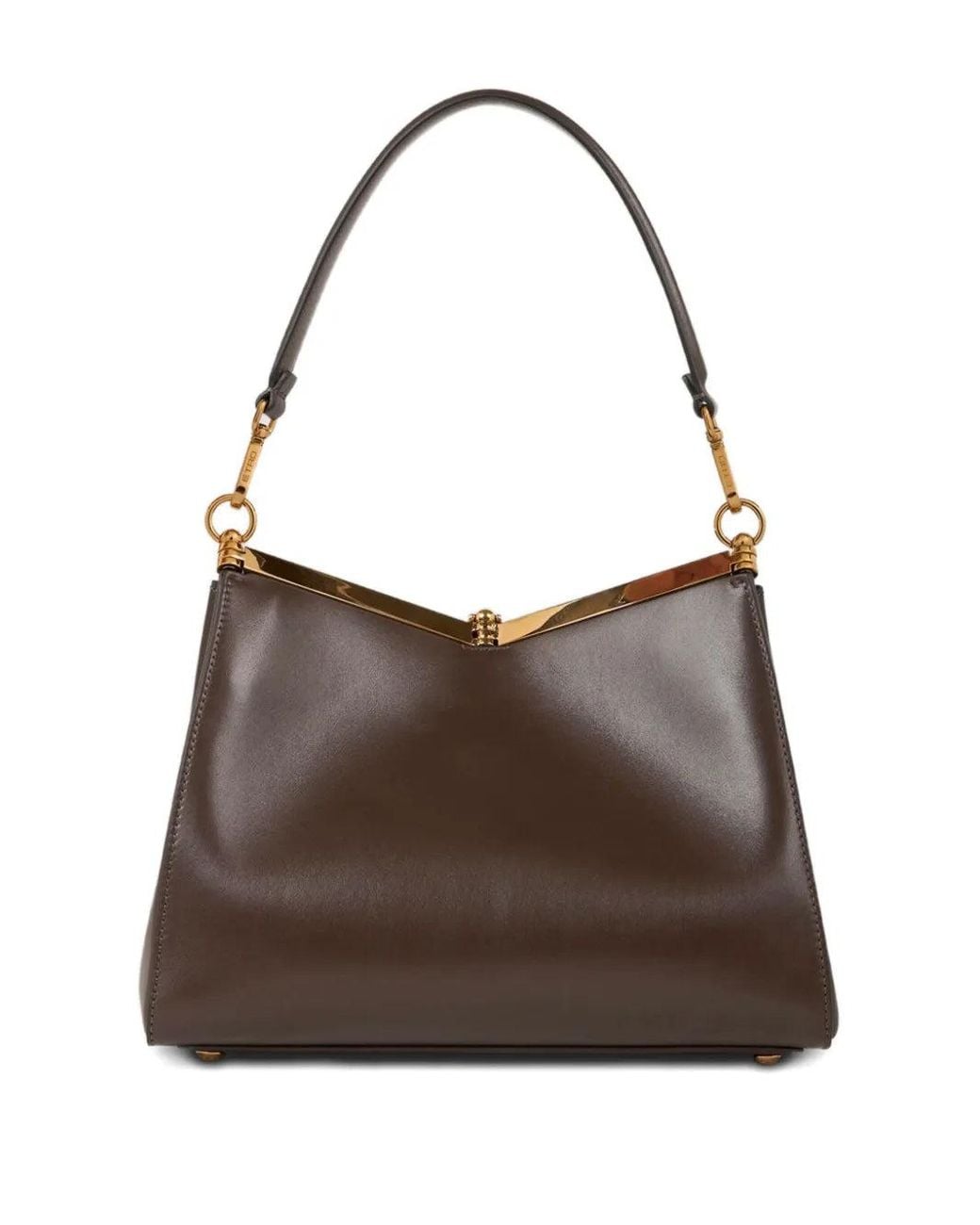 Etro Brown Vela Medium Shoulder Bag