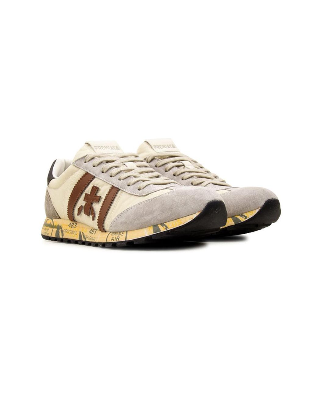 Premiata Natural Sneakers