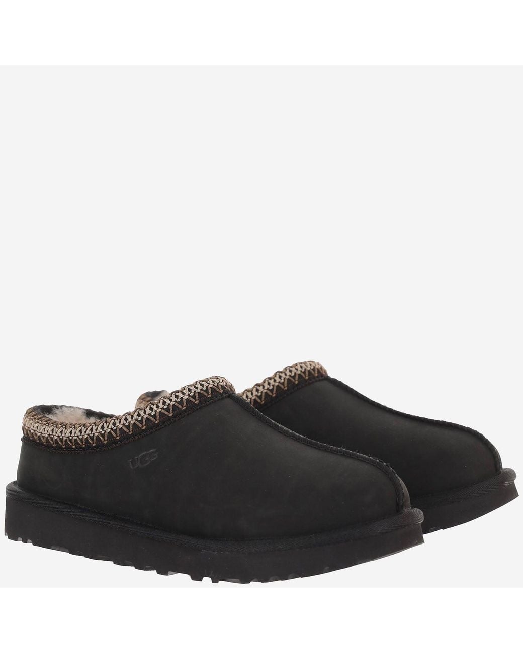 Ugg Black Tasman Mules