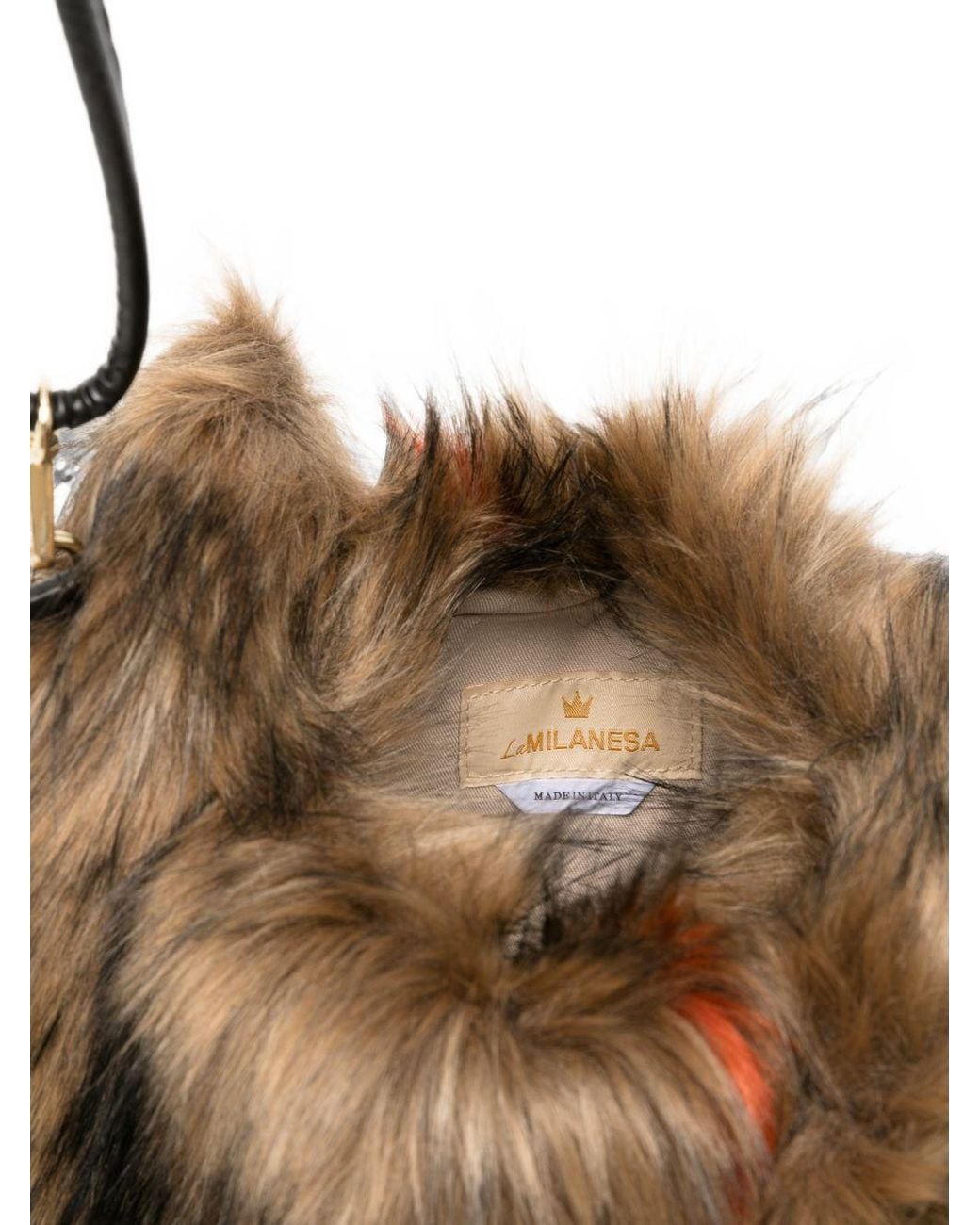 La Milanesa Brown Alva Bucket Bag