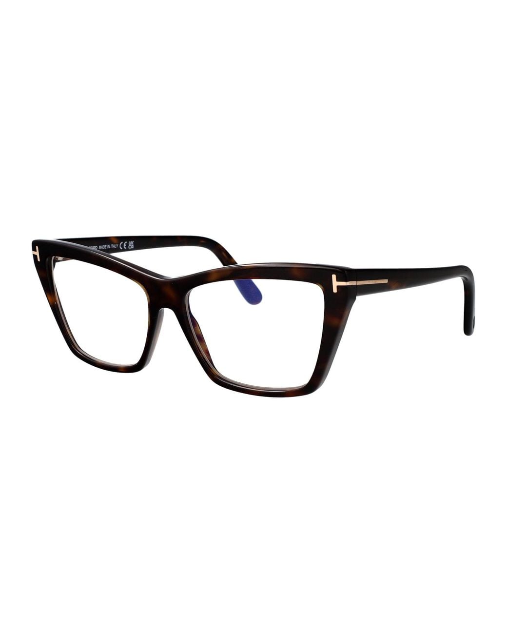 Tom Ford Brown Round Optical Ft6189 B 52