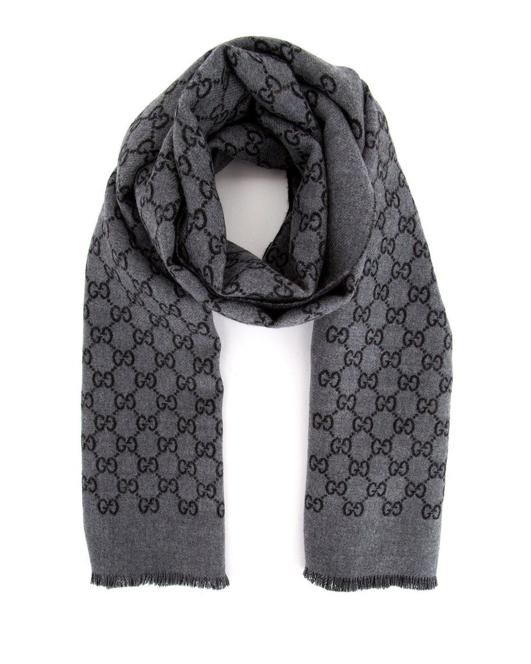 Gucci Gray Foulard for men