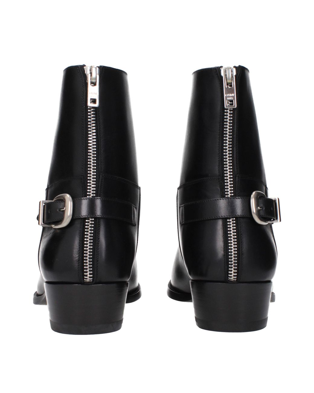 Céline Black Boots Leather