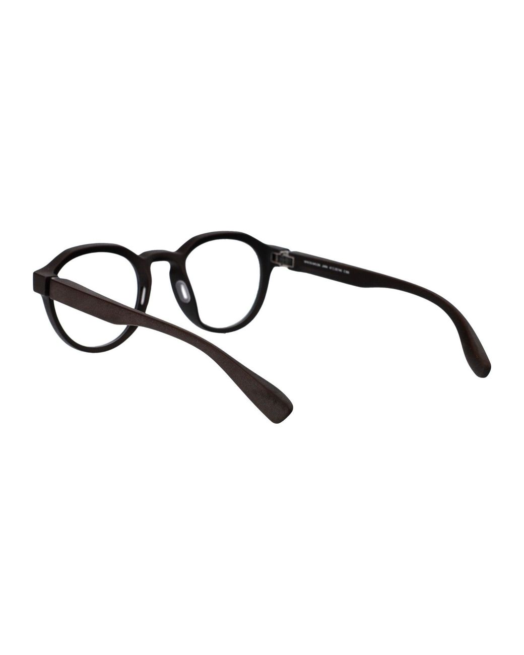 Mykita Black Ebony Clear Acetate Sunglasses