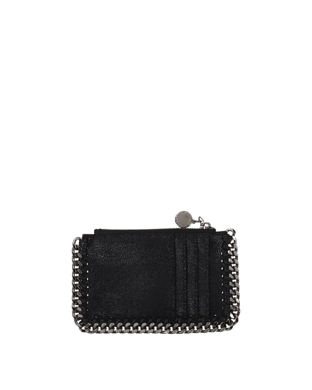 Stella McCartney Black Portamonete Donna Eco Pelle Nero
