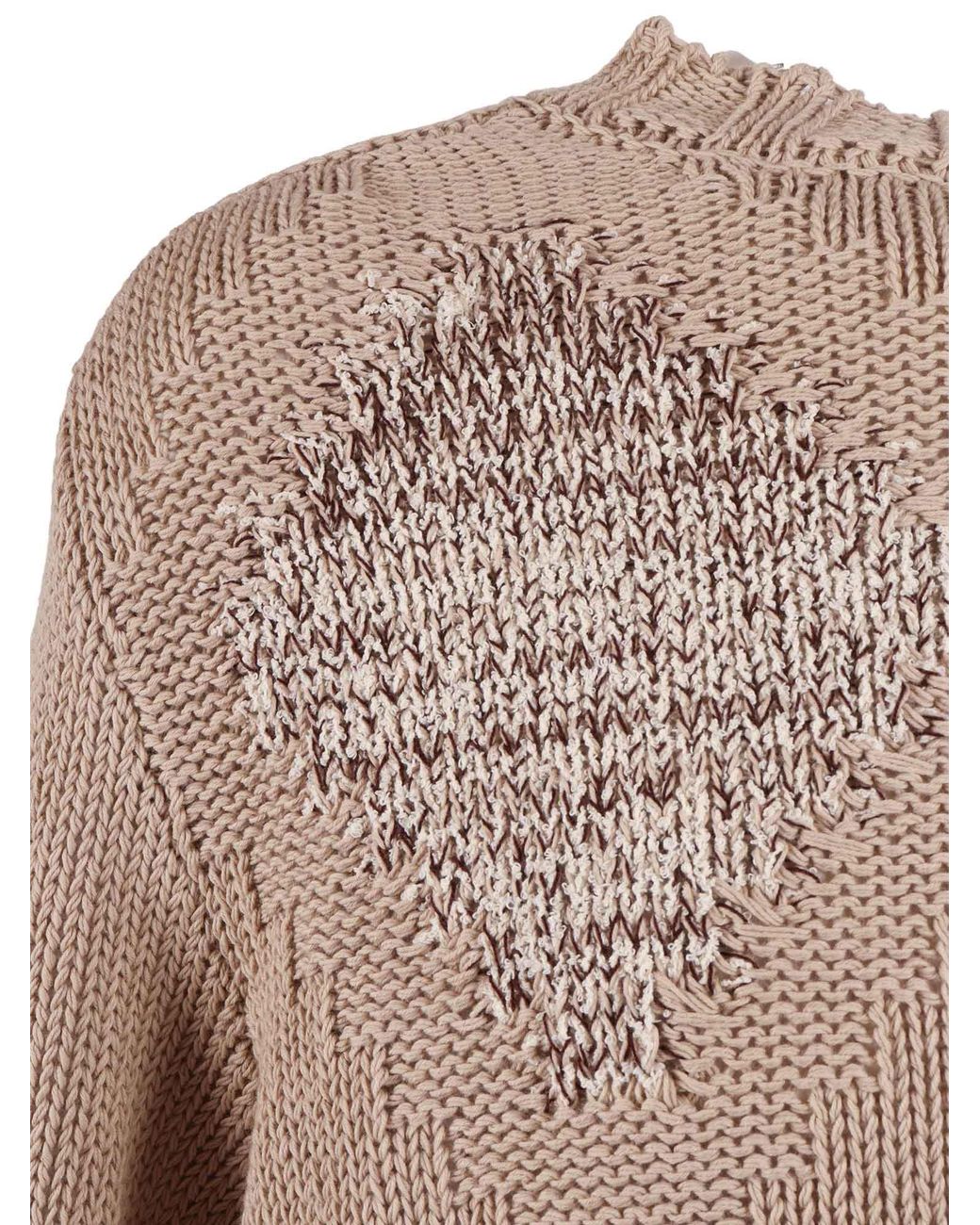 Ballantyne Brown R Neck Pullover
