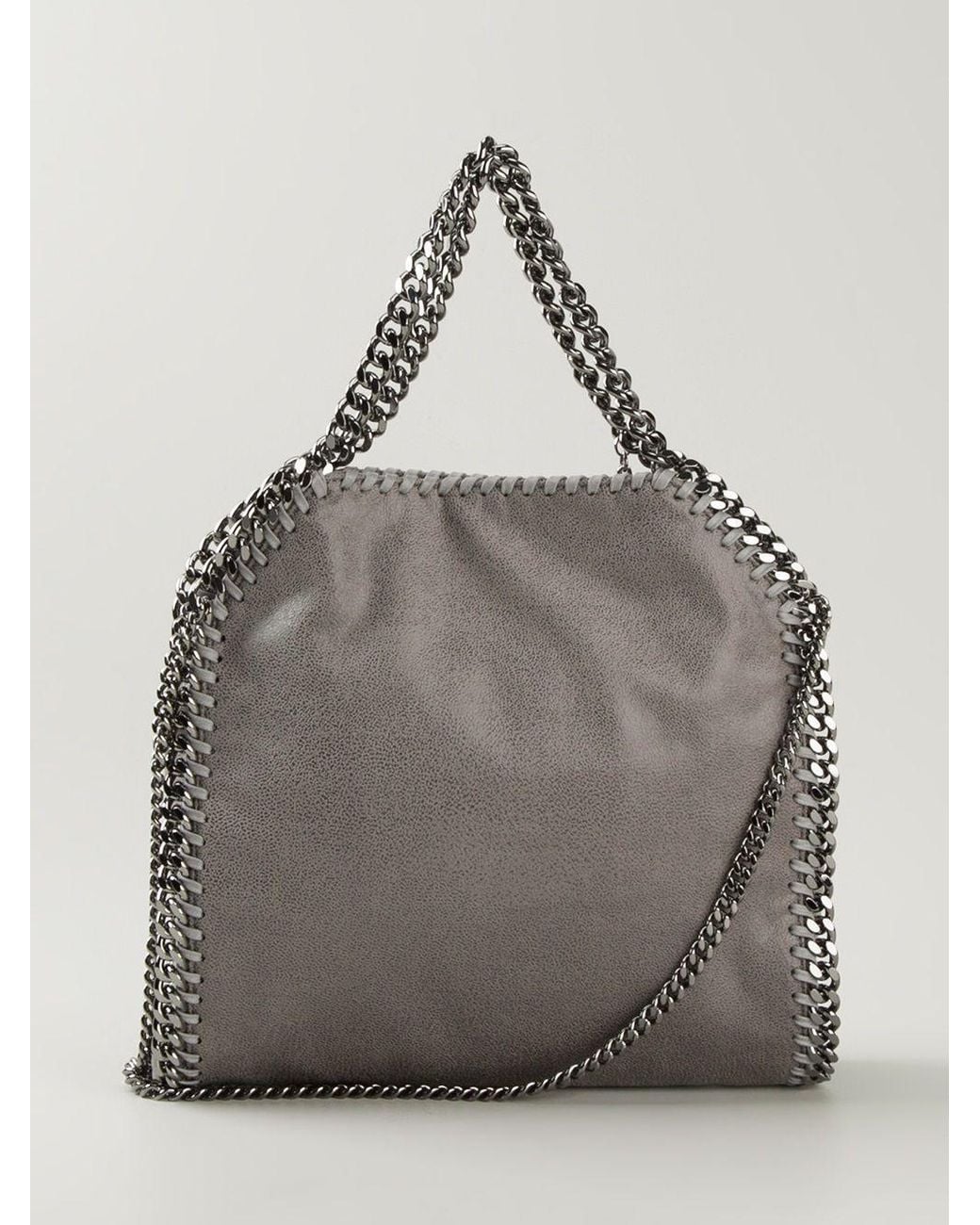 Stella McCartney Gray Falabella Mini Tote Bag
