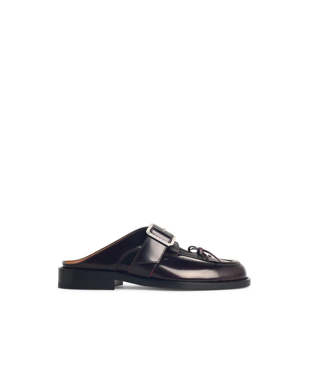 Marni Blue Burgundy Lear Sabots