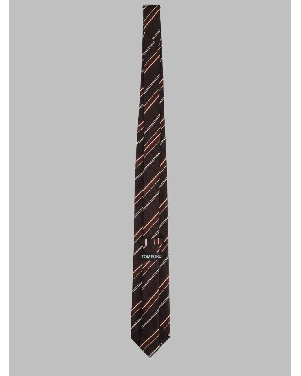 Tom Ford Brown Cravatta