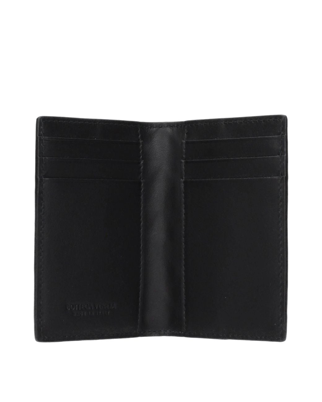 Bottega Veneta Black Leather Document Holder