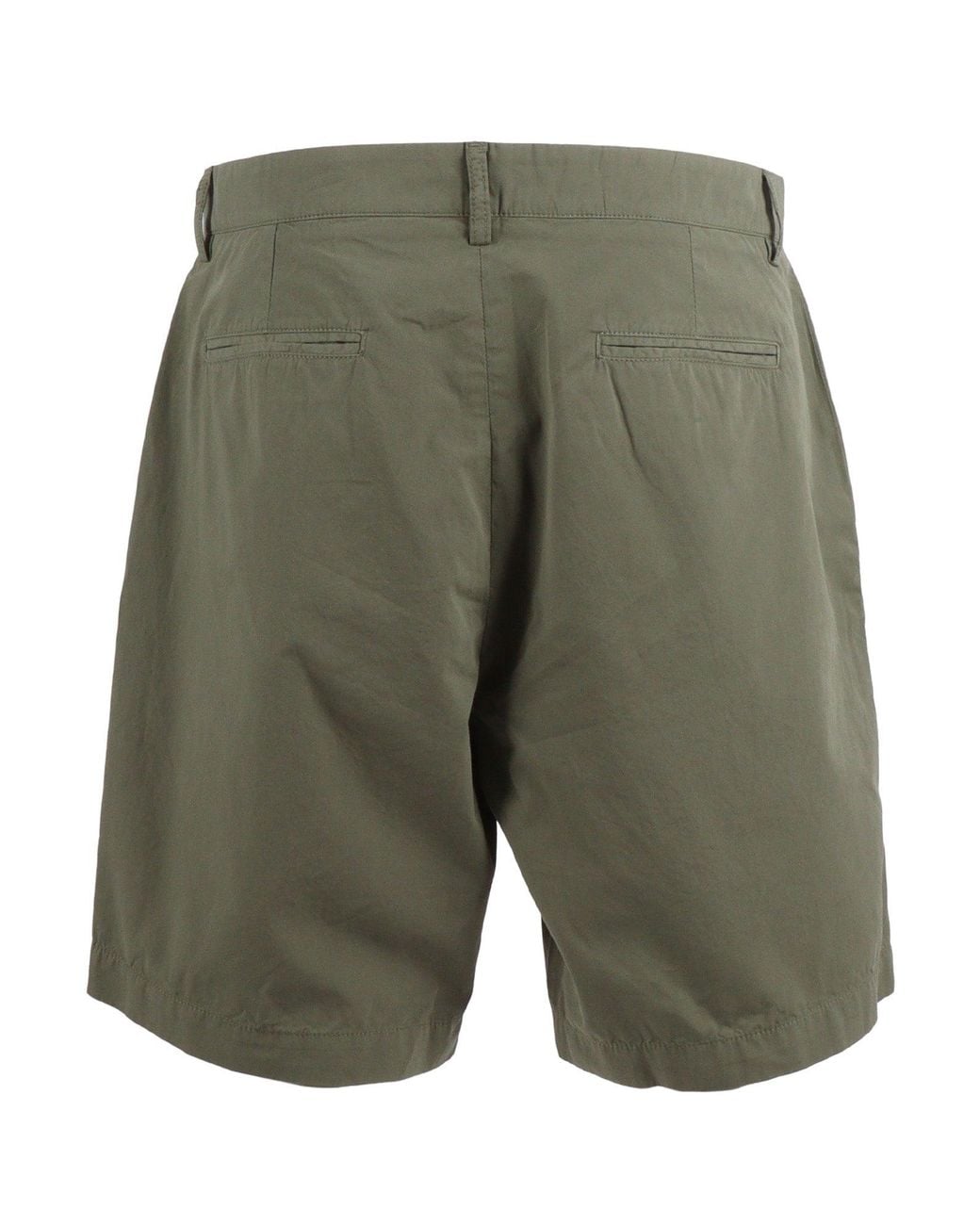 Sebago Green Sasanoa Short Chino Senza Pince
