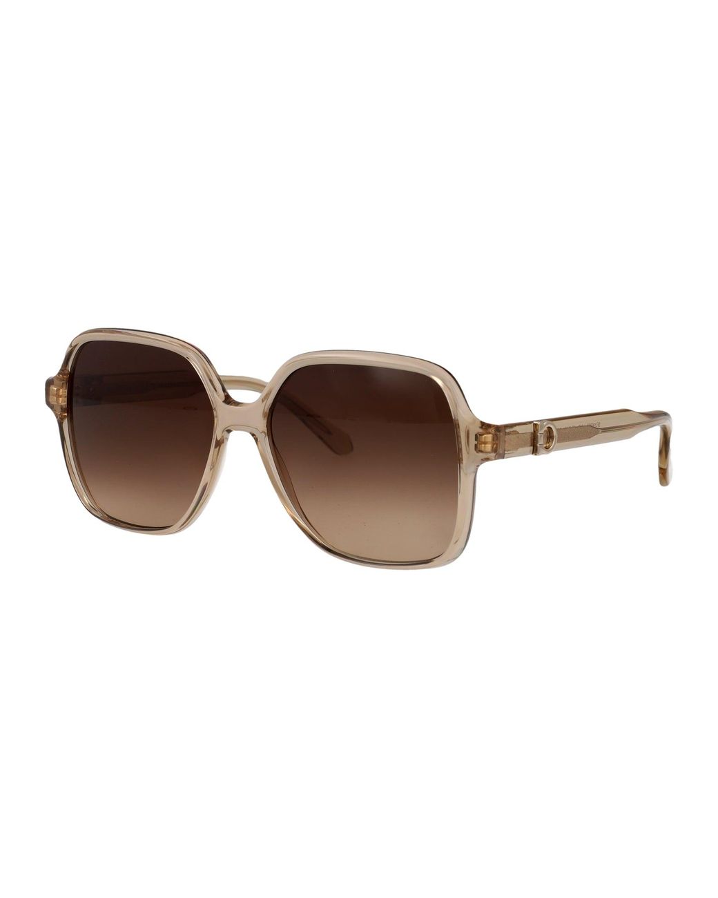 Ferragamo Brown Sunglasses