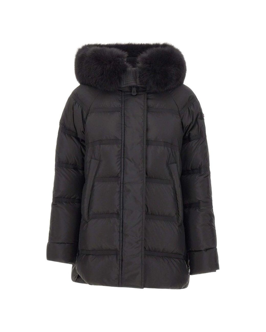 Peuterey Black Nylon Down Jacket