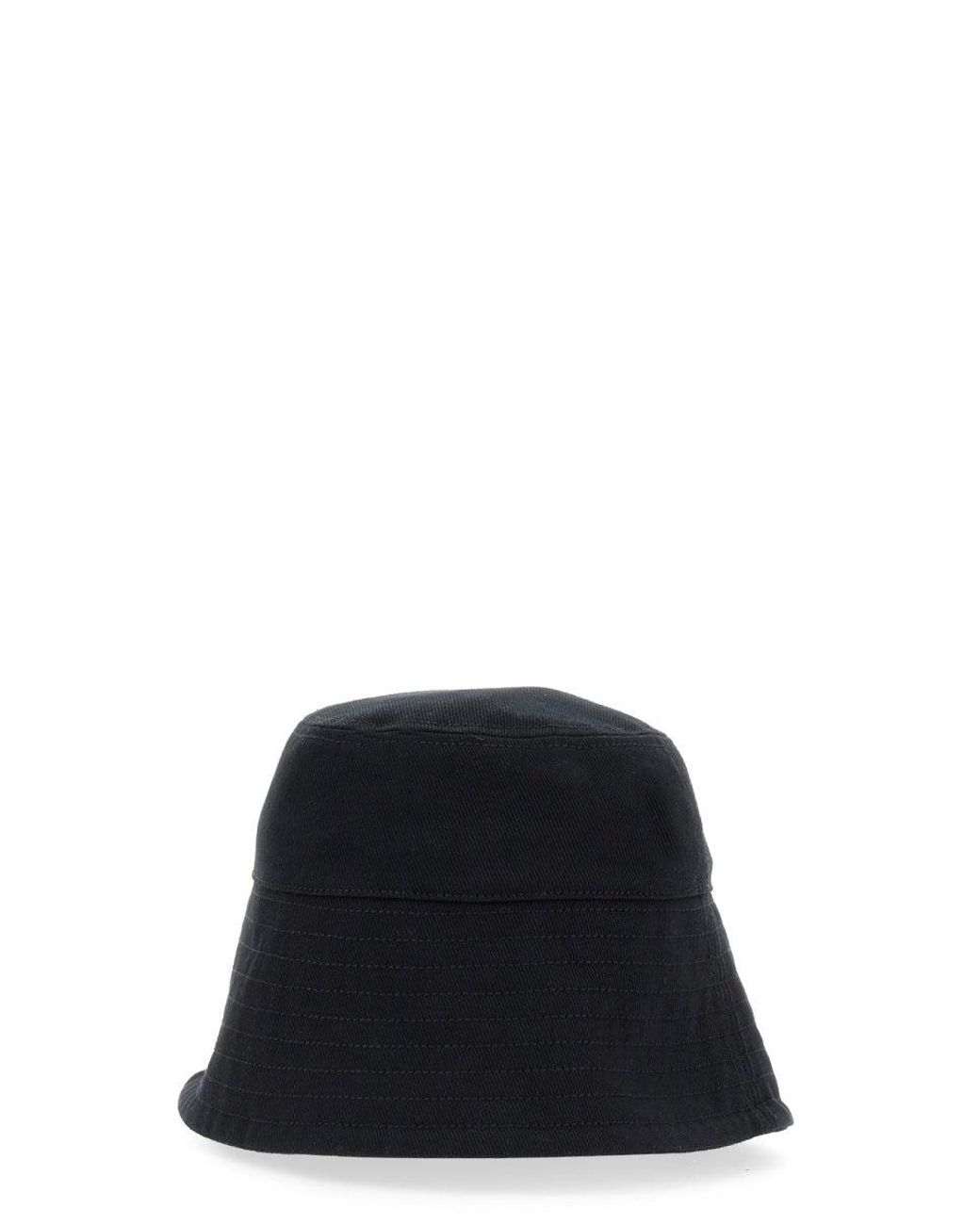 Patou Black Patou Ac027_0132999B Cotton Bucket Hat