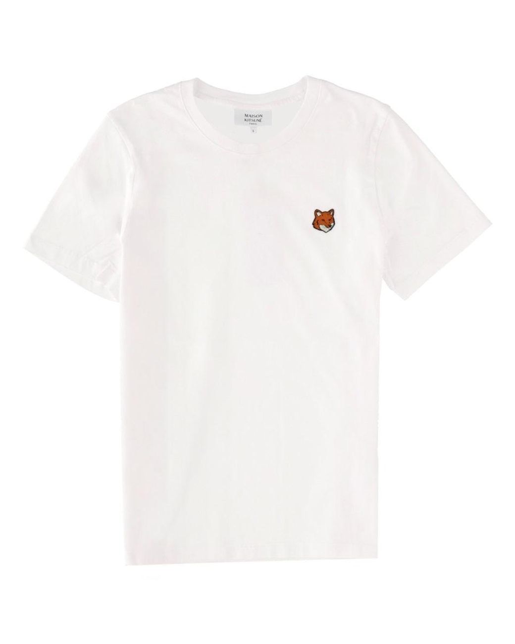 Maison Kitsuné White "Fox Head" T-Shirt
