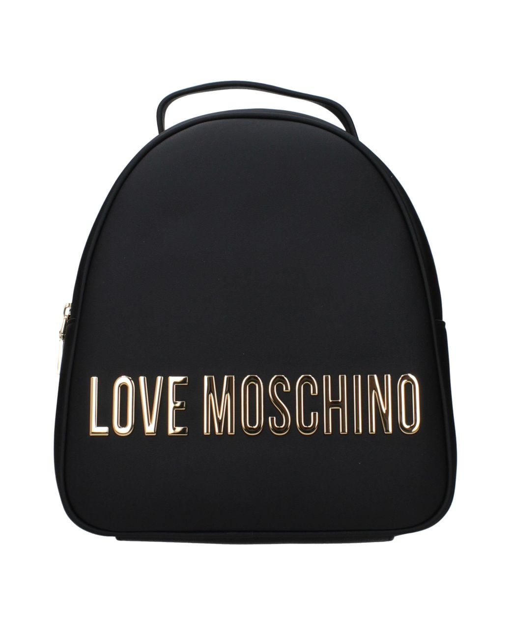 Love Moschino Black Rucksäcke und Umhängetaschen, umweltfreundlich, für Damen, Polyurethan, Schwarz