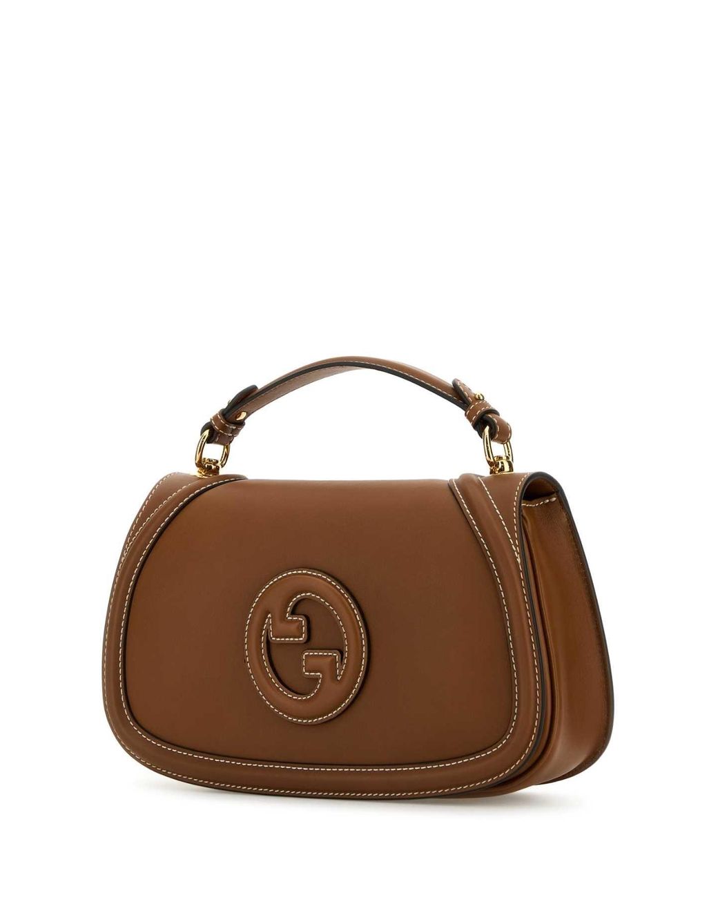 Gucci Brown Caramel Leather Blondie Handbag