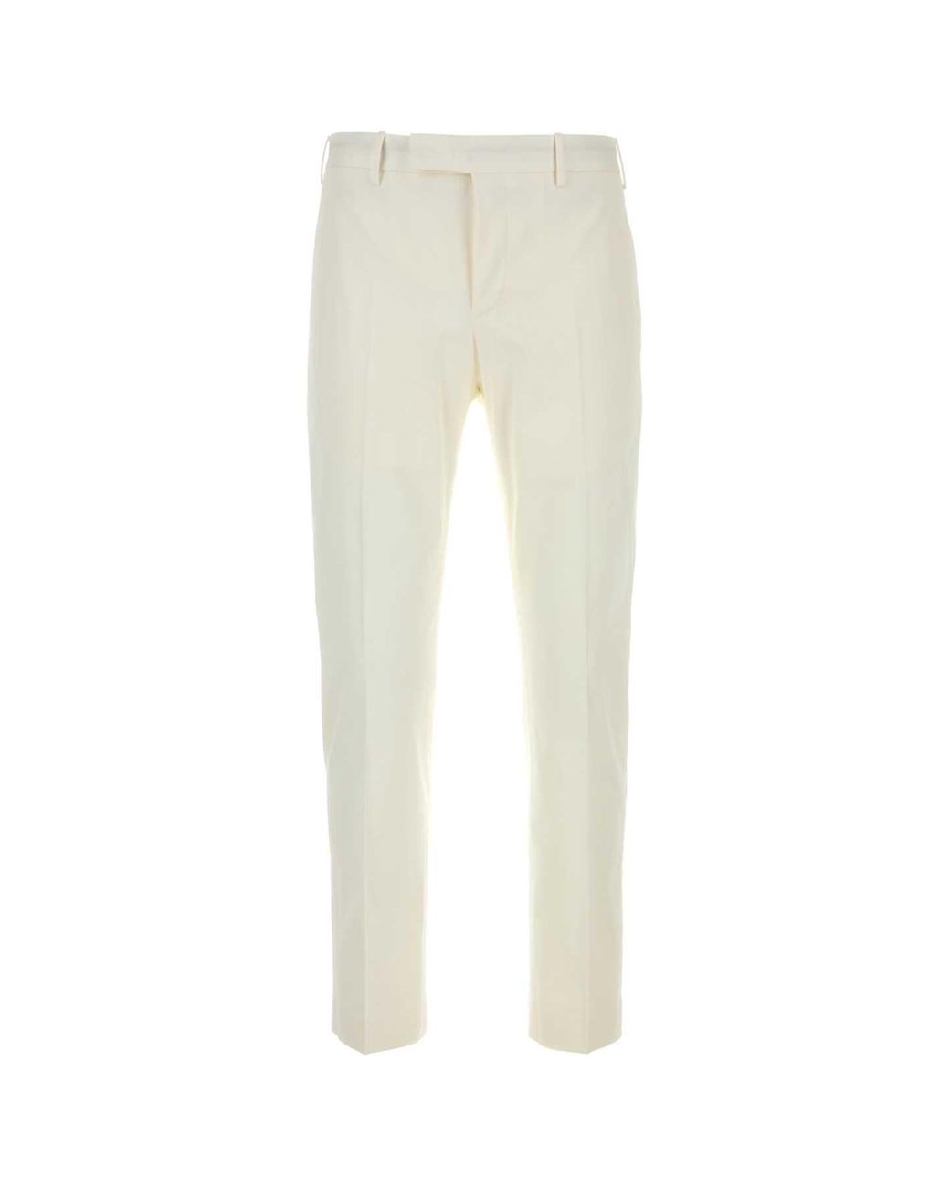 PT Torino White Pantalone Dieci_F.F for men