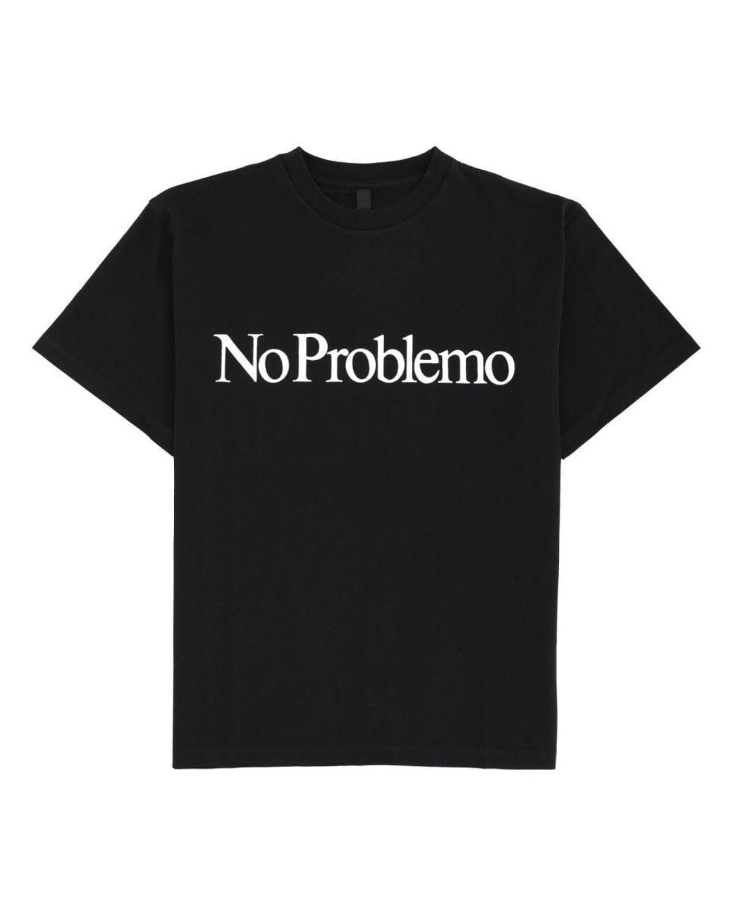 No Problemo Black T-Shirt With Logo