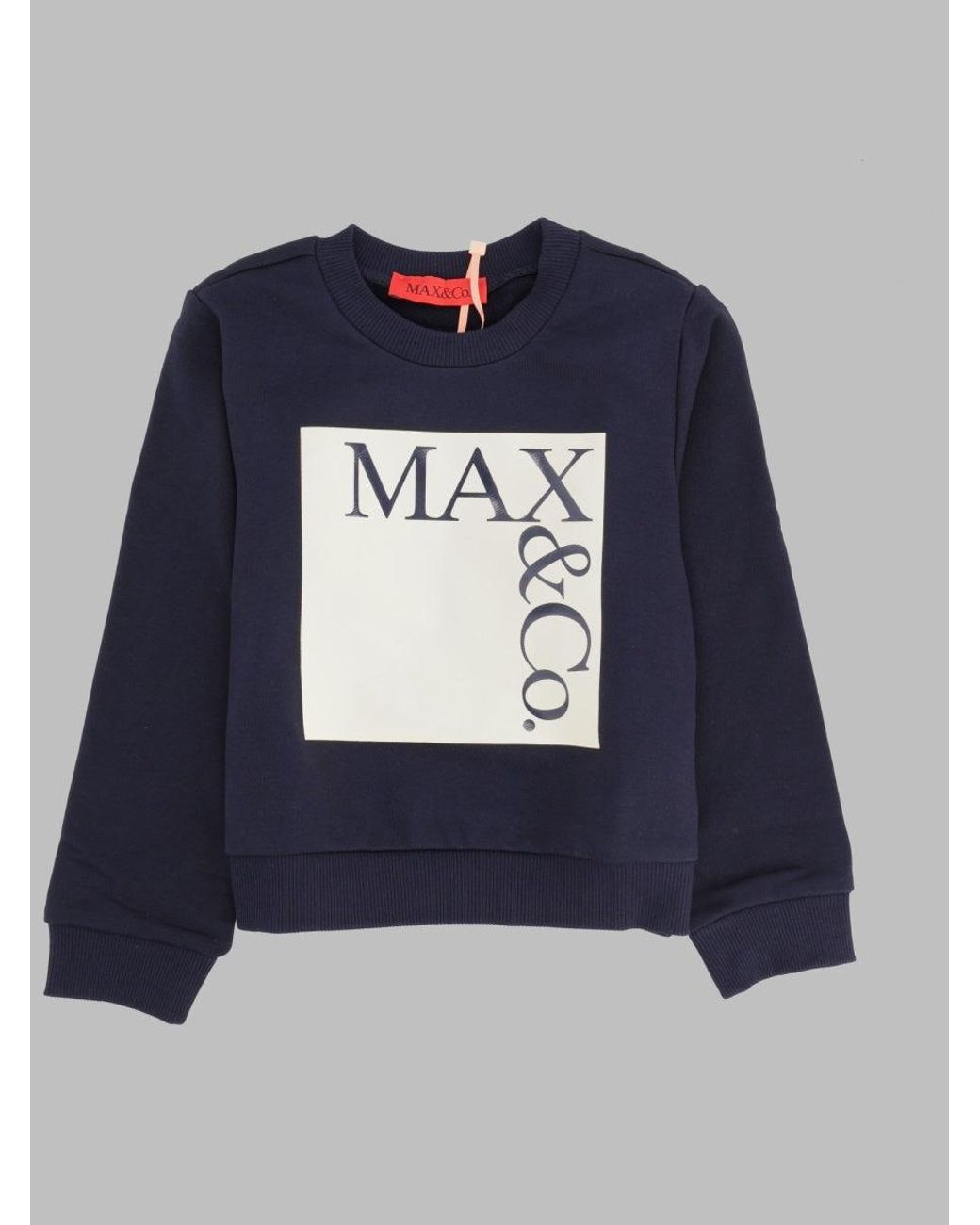MAX&Co. Blue 100% Cotton Girls Sweatshirt