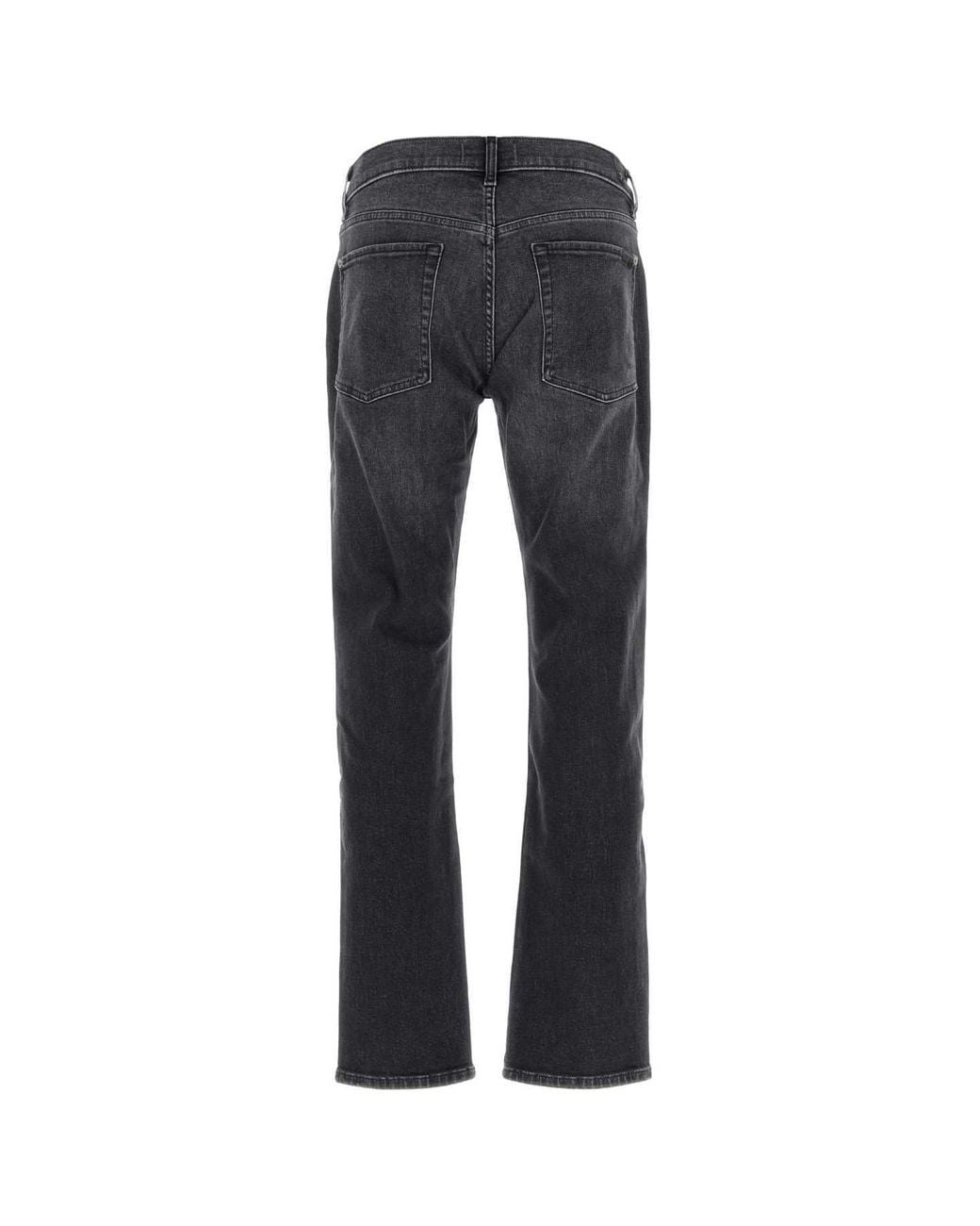 7 For All Mankind Blue Stretch Denim Jeans for men