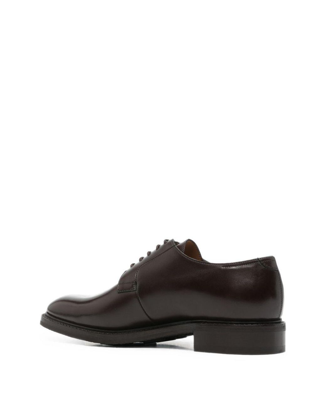 John Lobb Gray Academy Leather Derby Shoes