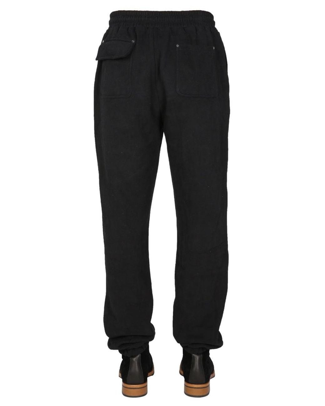 MOUTY Black Biggie Jogging Trousers for men