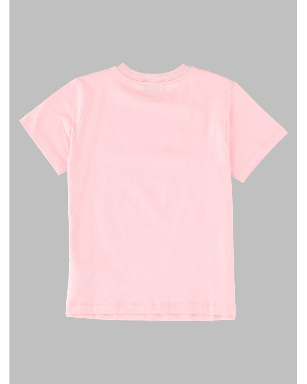 Moschino Pink Girls Short-Sleeve Graphic T-Shirt
