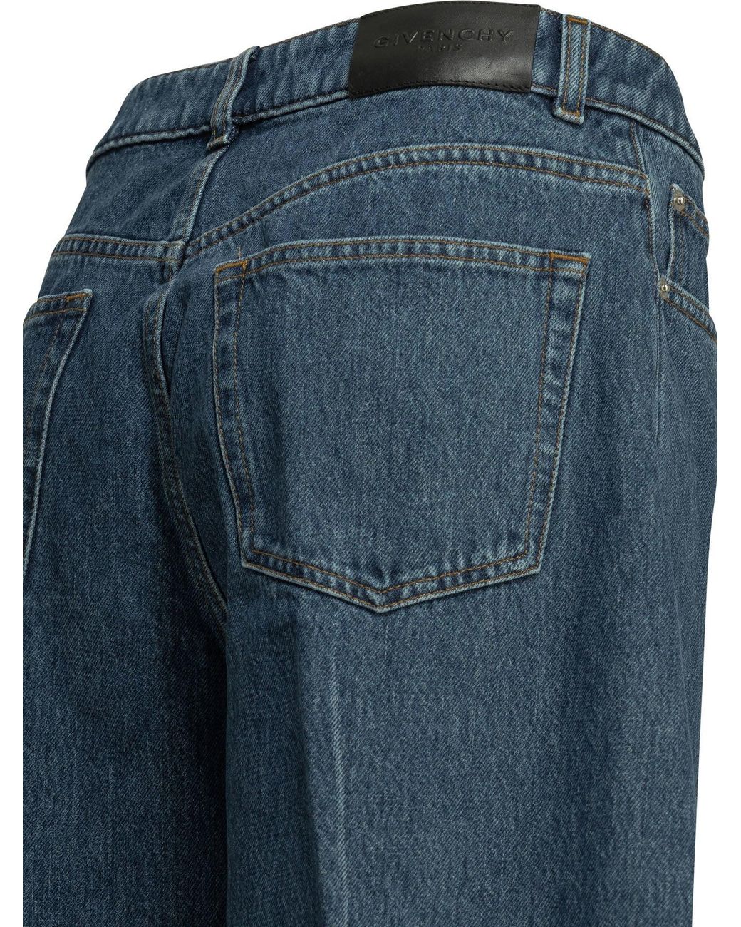 Vaqueros de pierna ancha de Givenchy de color Blue