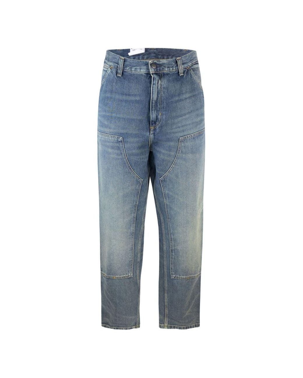 Carhartt Blue Double Knee Denim Jeans
