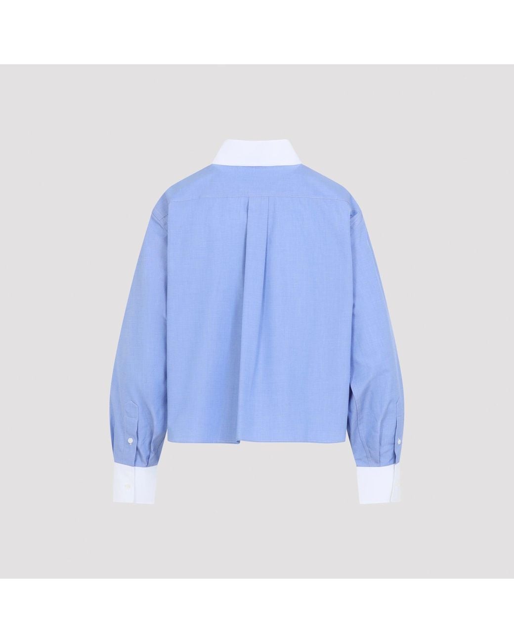 Camisa corta Céline de color Blue