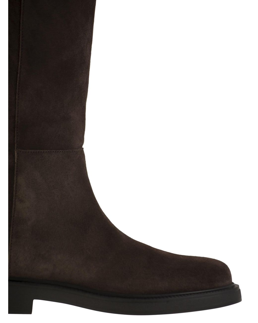 Tod's Brown Suede Leather Boot