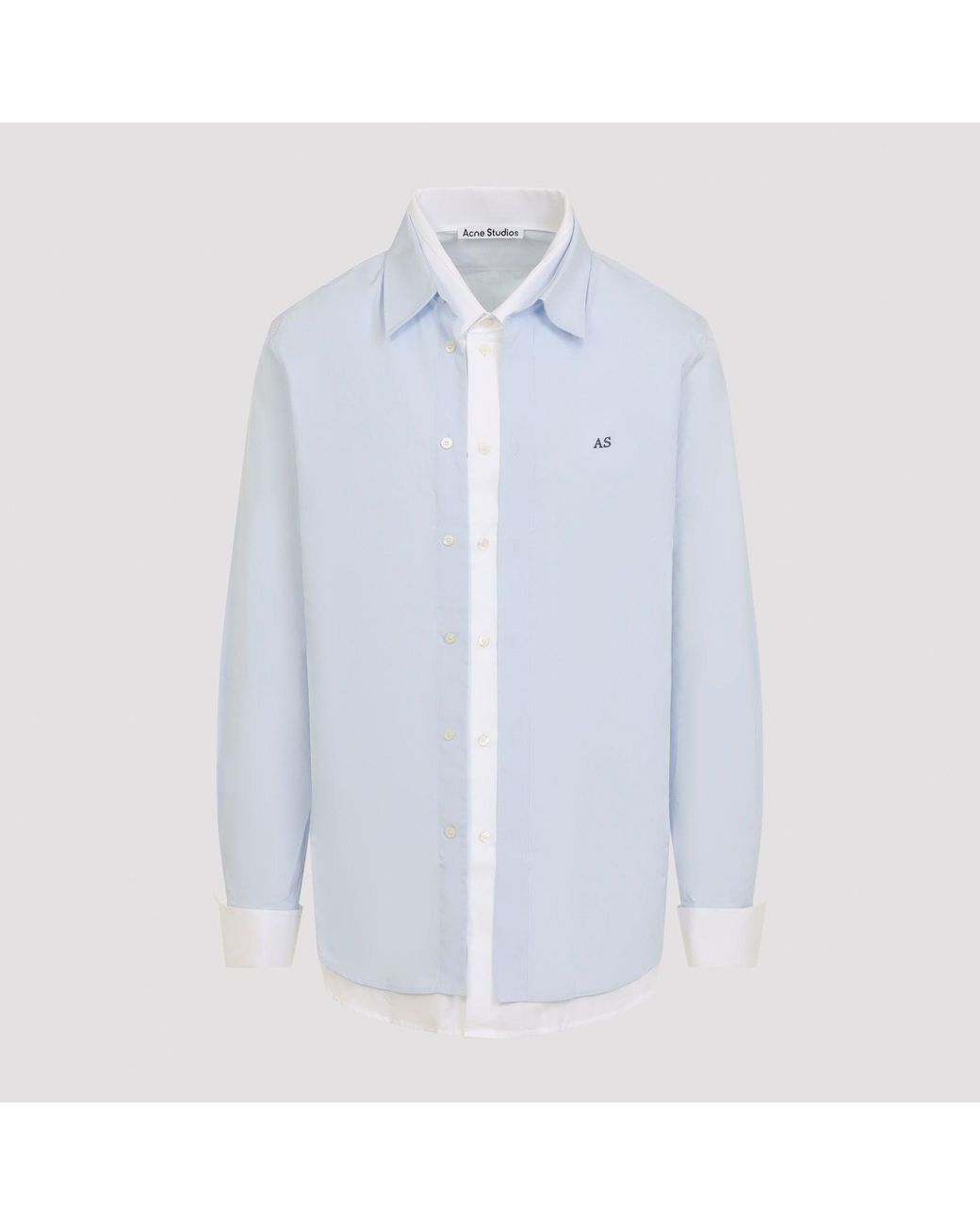 Acne Acne Studio Baumwollhemd in Blue für Herren