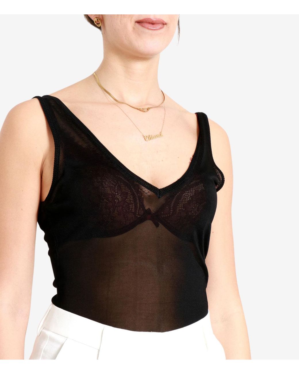 Grifoni Gray Top