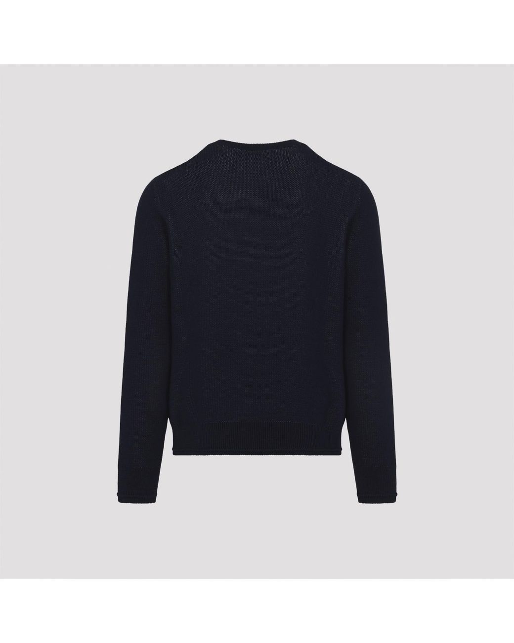 Givenchy Blue Cotton Pullover for men