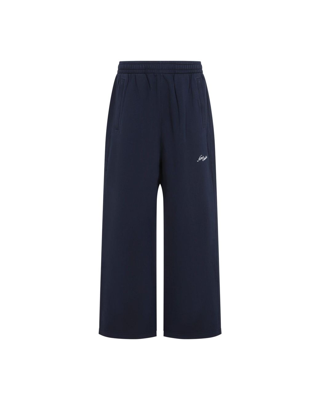 Acne Logo Sweatpants in het Blue voor heren