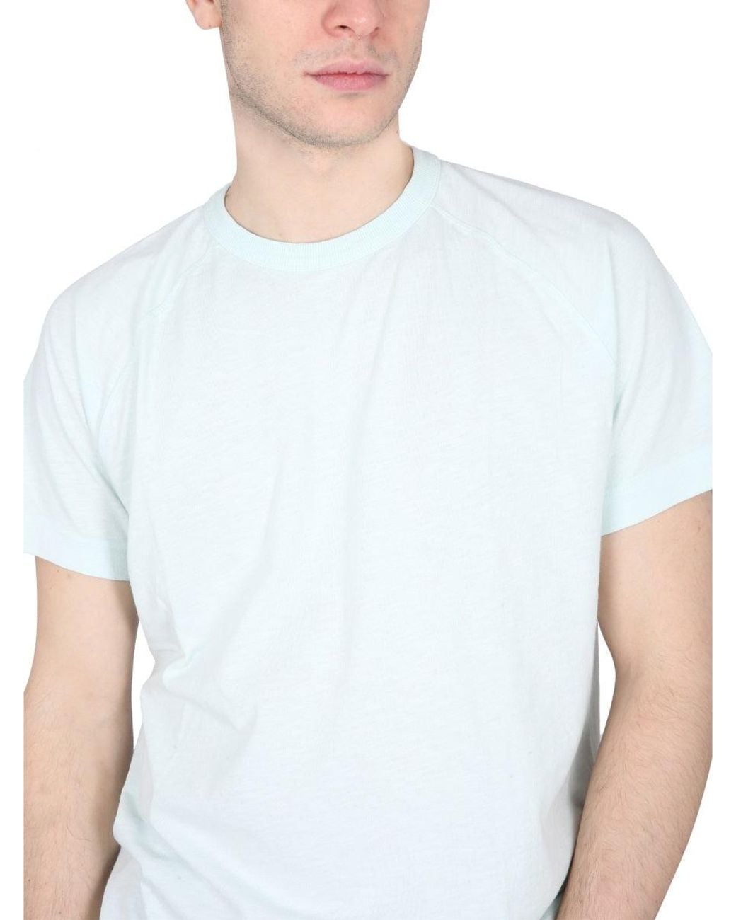 YMC White Television T Shirt for men