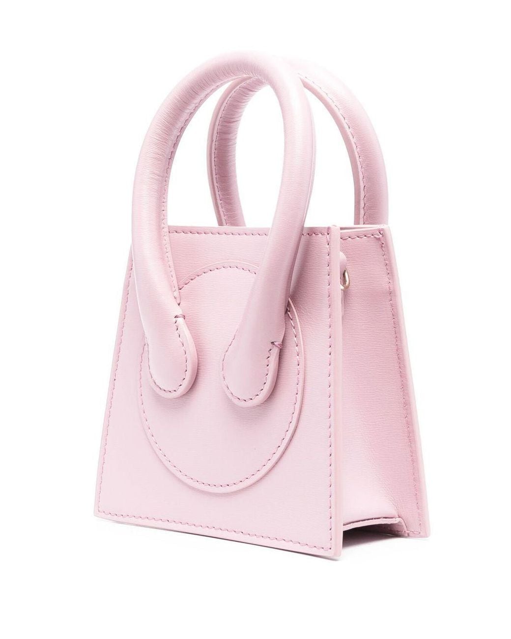 Az Factory By Ester Manas Pink Leather Mini Bag