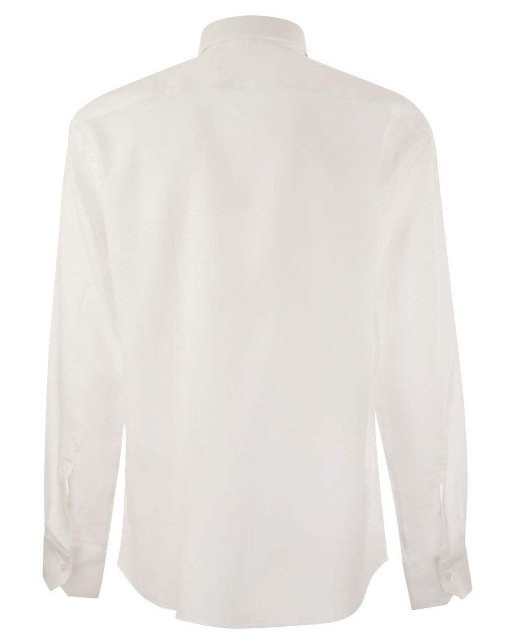 Fedeli White Roby Linen Shirt