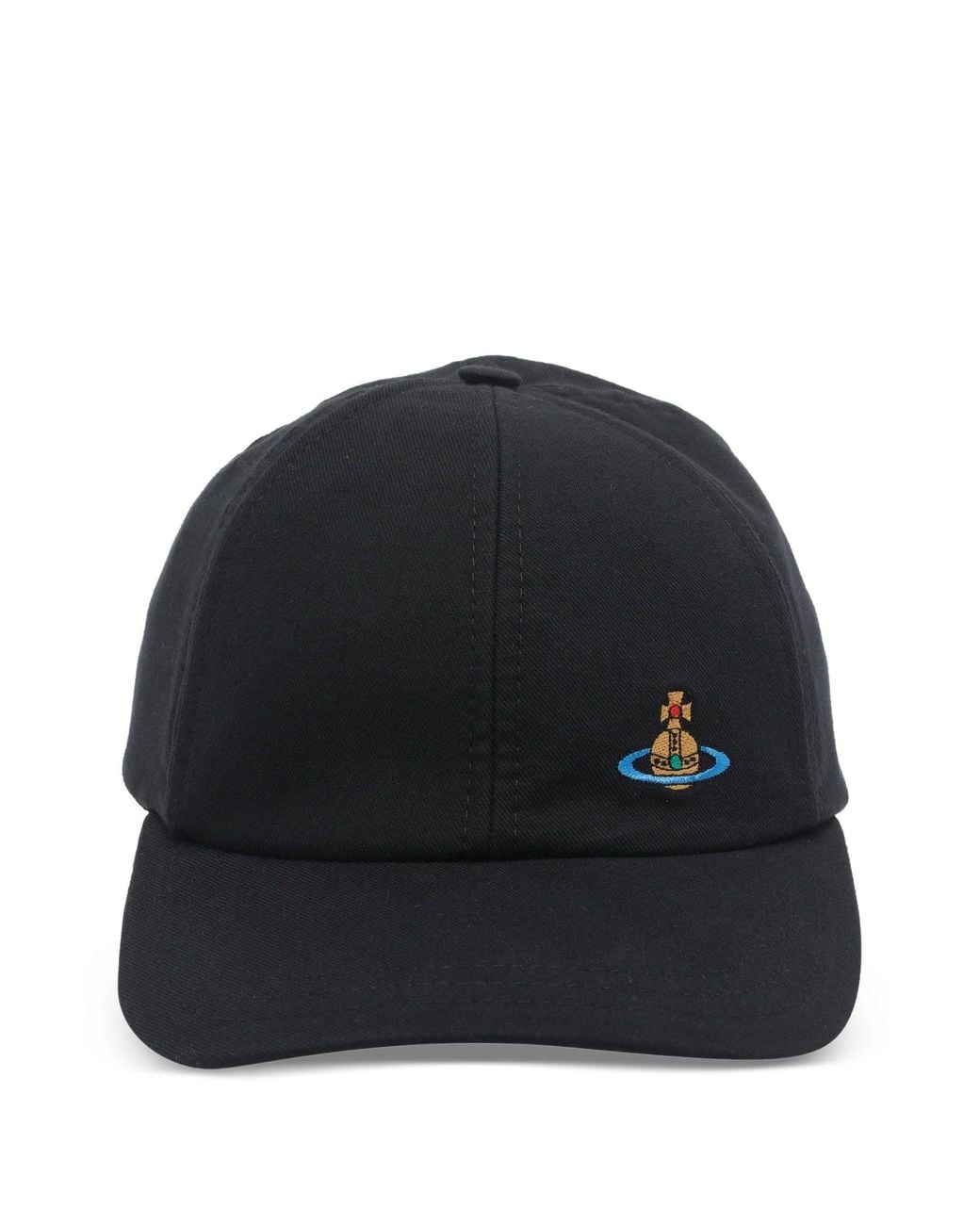 Vivienne Westwood Black Uni Baseball Cap