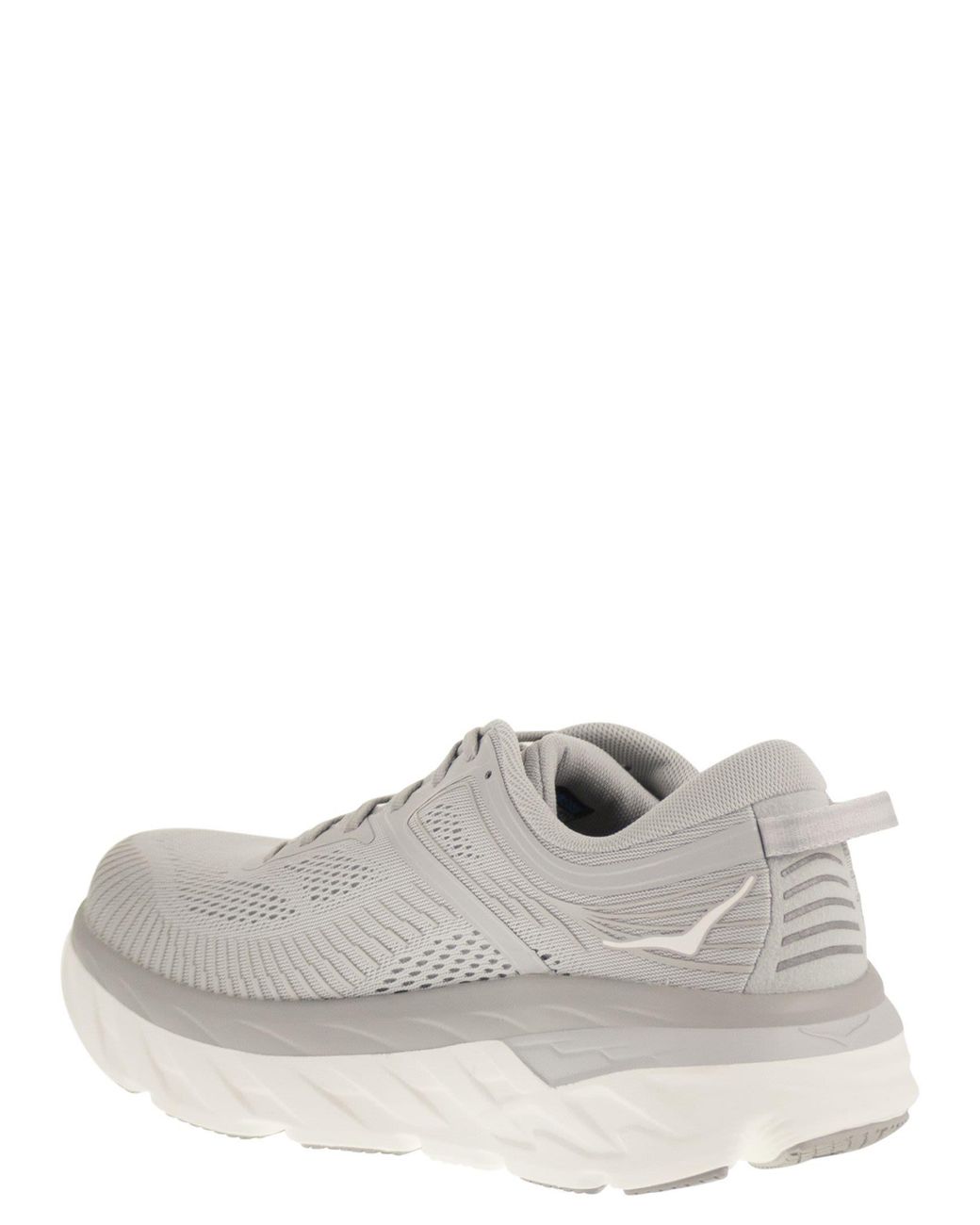 Hoka One One White Bondi 7 for men