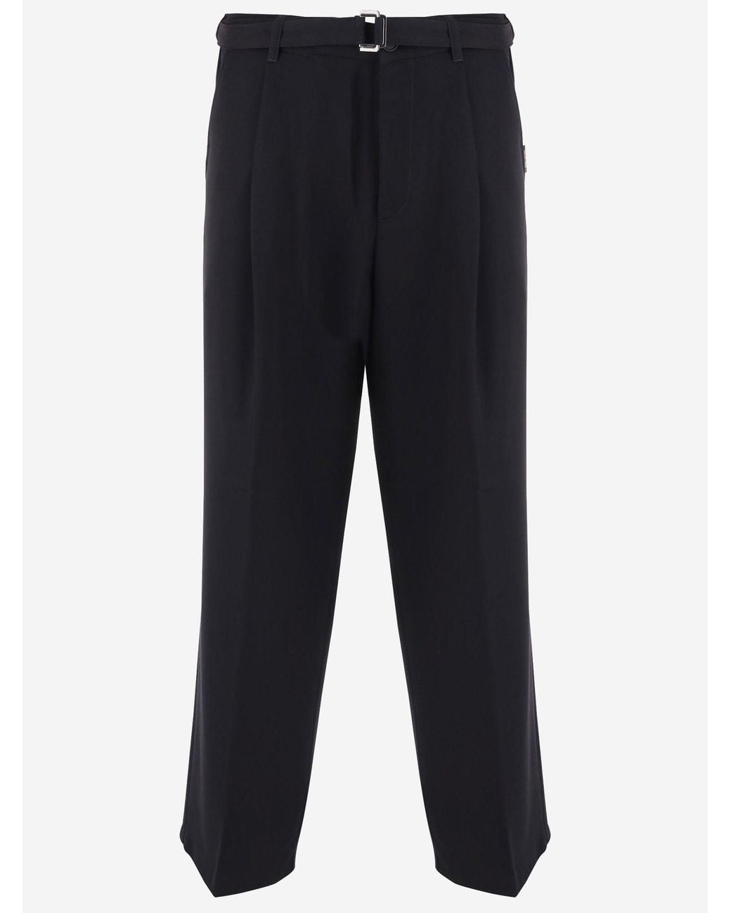 Just Cavalli Blue Stretch Viscose Blend Pants