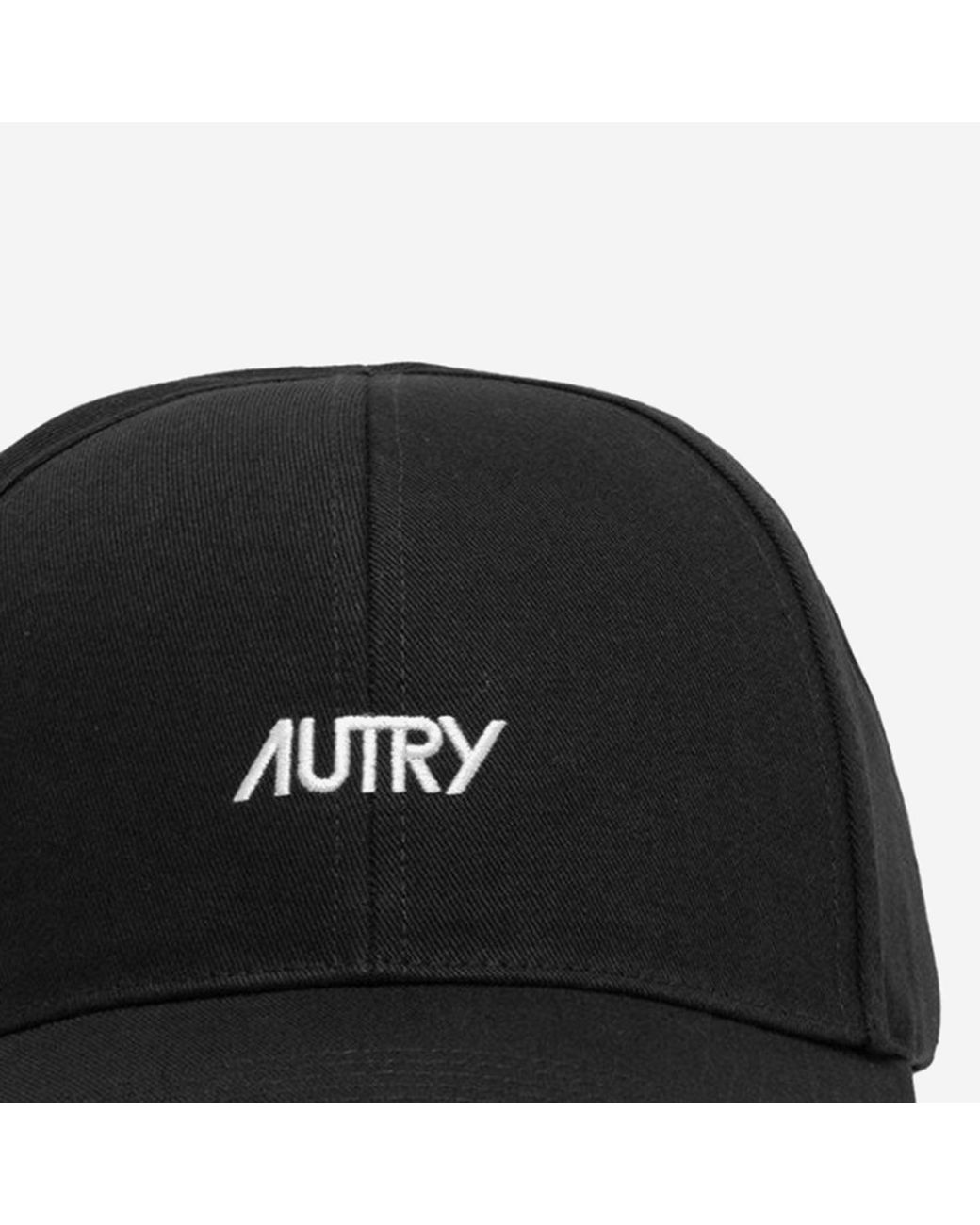 Autry Black Baseball Cap With Logo for men