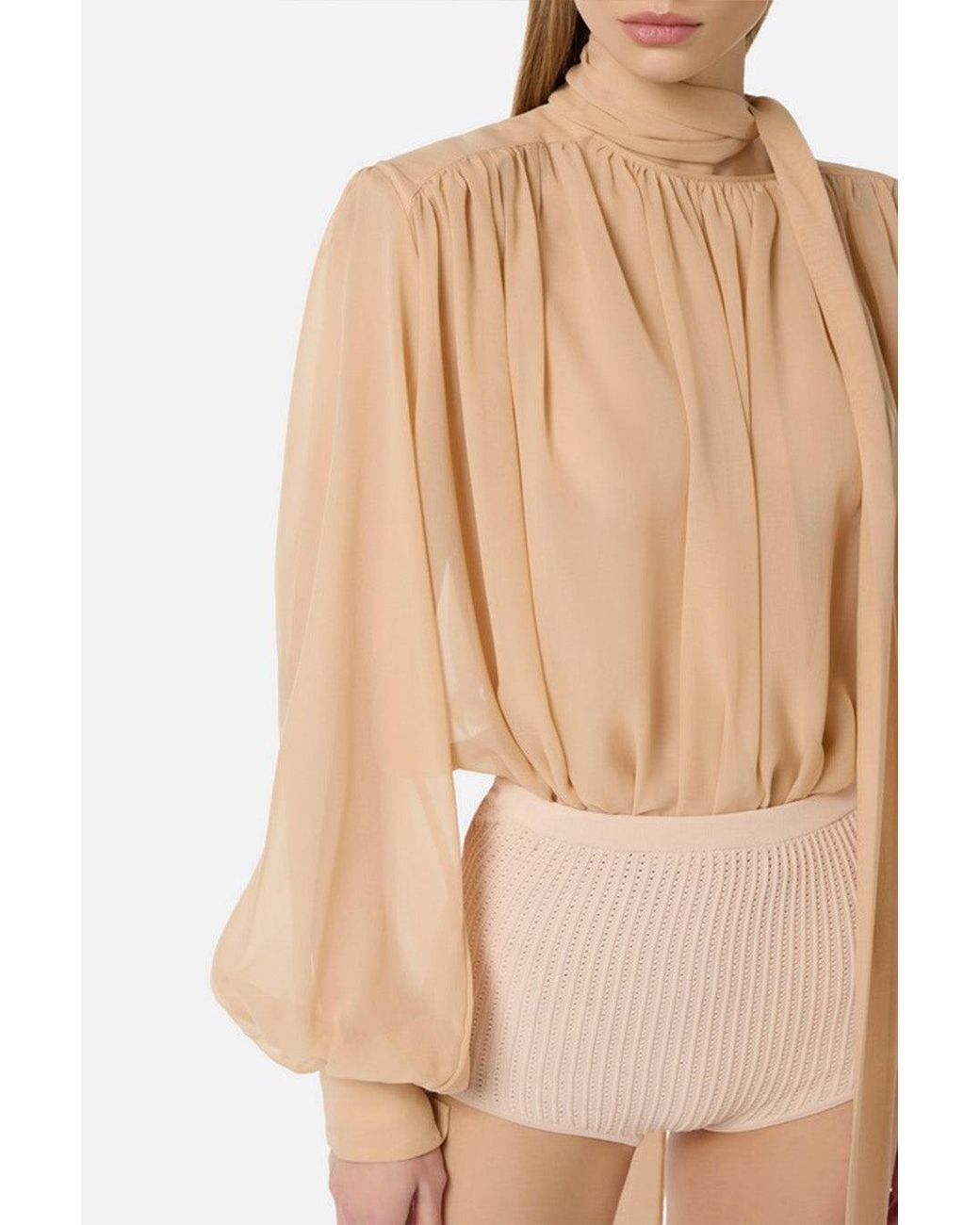Elisabetta Franchi Beige in het Natural