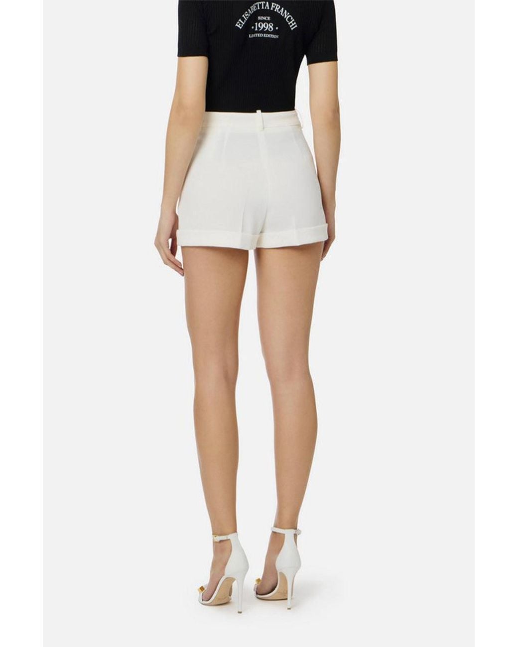 Elisabetta Franchi White Elisabetta Franchi Ivory