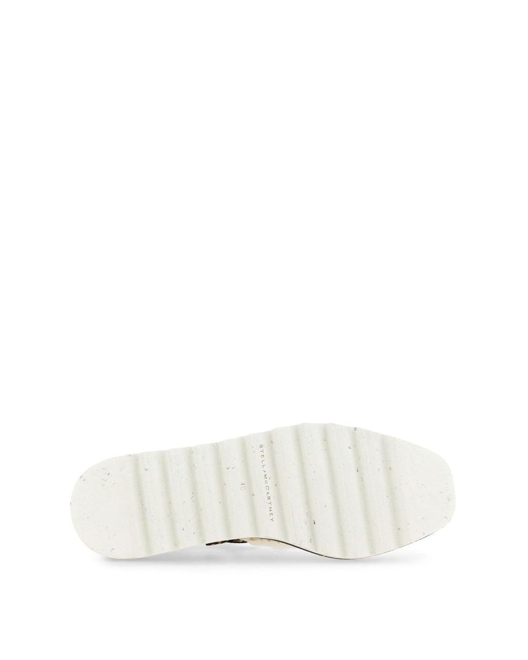 Stella McCartney White Espadrille "Gaia" With Platform